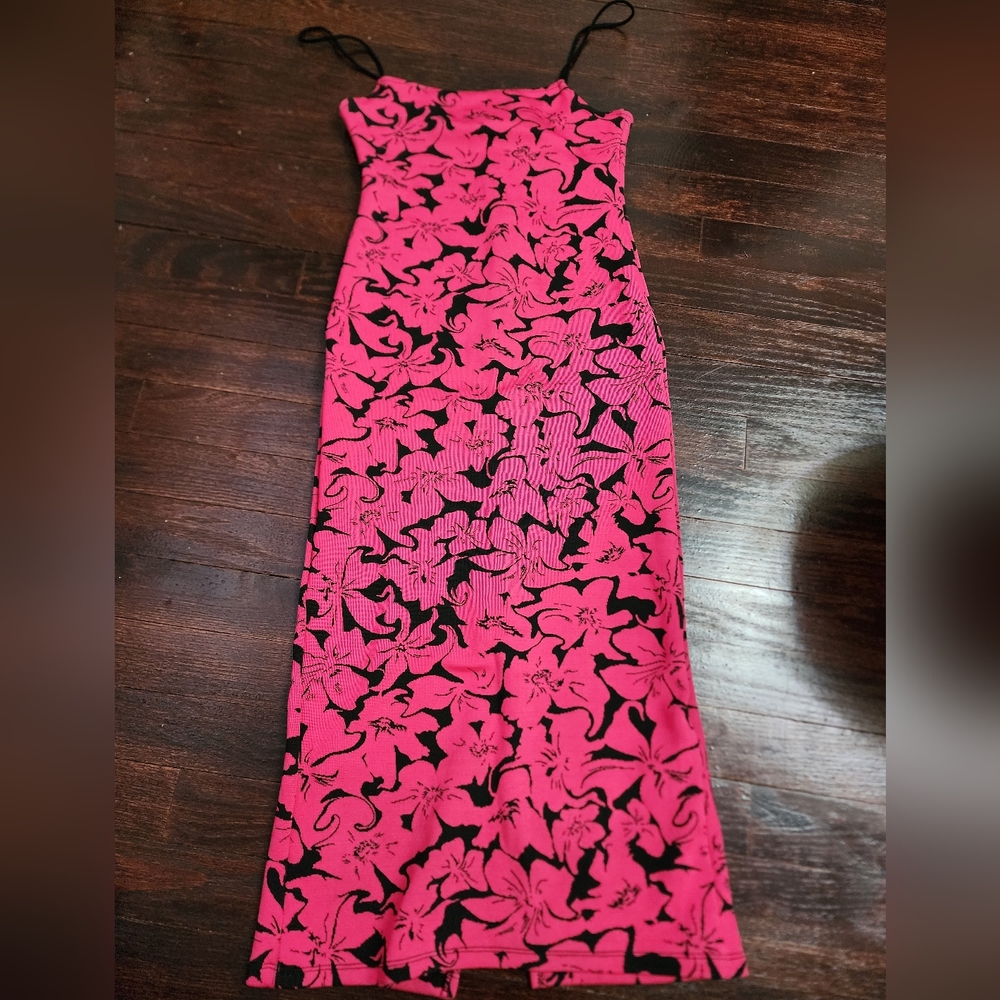 Zara dress floral print